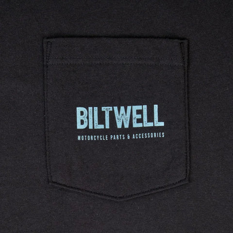 Biltwell Tee Old Junk Pocket Black