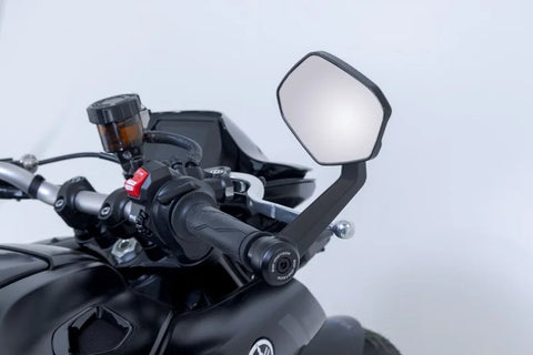 SW-Motech Bar End Mirrors — Yamaha