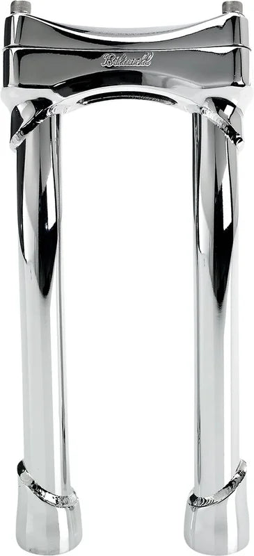 Biltwell Chrome 10" Oversized Murdock Pullback Risers