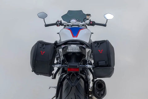 SW-Motech PRO Blaze H Saddlebag Set with Edge Protection & Heat Guard — BMW S 1000 R / S 1000…