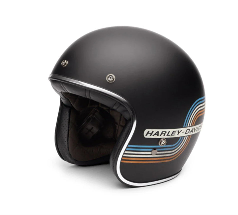 Original Harley-Davidson® Retro Tank Stripe 3/4 Helm - 98206-17EX