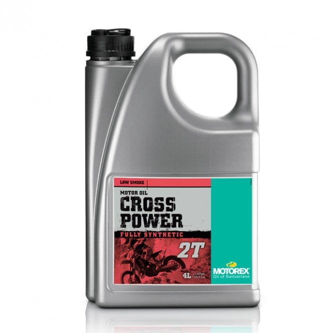 Motorex - Cross Power 2T Vollsynthetisches Profi-Öl JASO FD 4L - 7300129