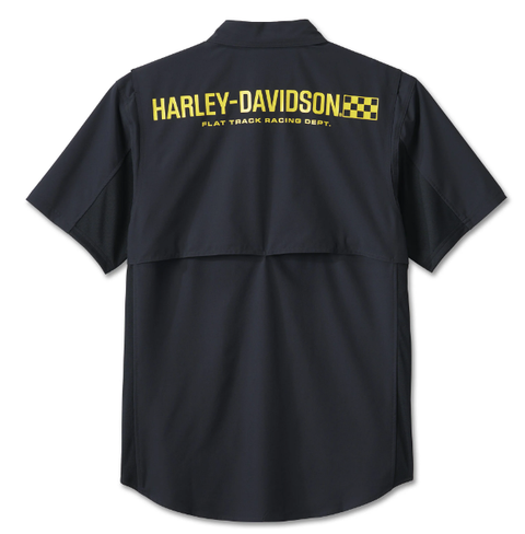 Original Wicked Performance-Shirt für Herren, kurzärmelig – Harley Black 96442-24VM 