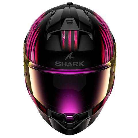 SHARK RIDILL 2 HELM ASSYA SCHWARZ / VIOLETT HE1120E-KVV