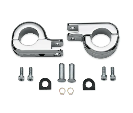 Harley-Davidson 50957-02C Billet Motorschutz-Fußrasten-Montagesatz 50957-02C