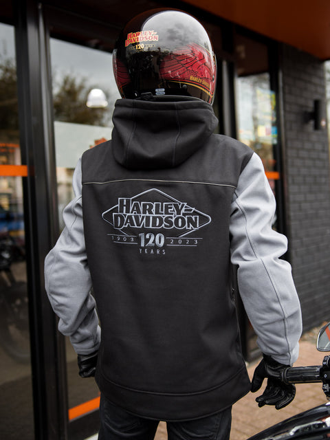 Original Harley-Davidson® Deflector-Reitjacke für Herren zum 120. Jubiläum, 97178-23VM
