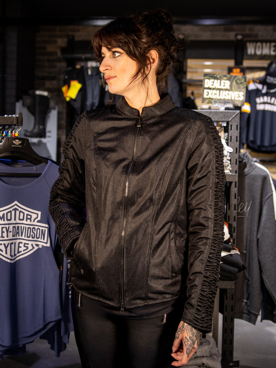 Harley-Davidson® Ozello Mesh-Motorradjacke für Damen 98164-20EW