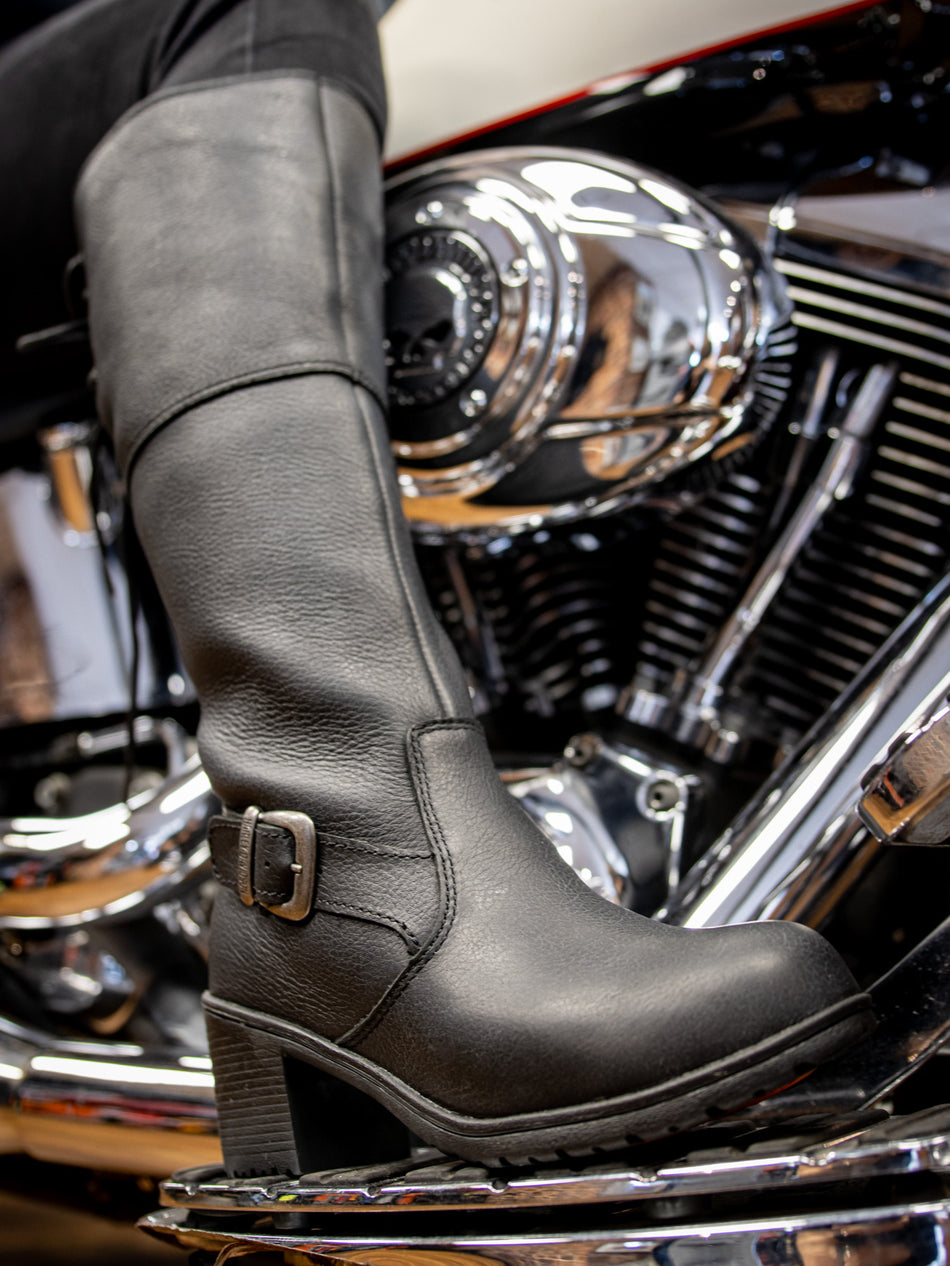 Harley-Davidson® Gilman CE-geprüfte wasserdichte Motorradstiefel für Damen D86159