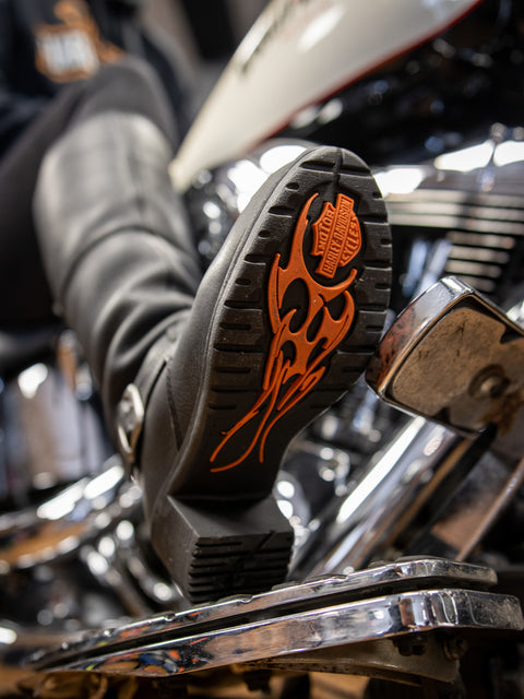 Harley-Davidson® Gilman CE-geprüfte wasserdichte Reitstiefel für Damen D86159