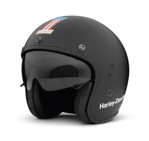 Harley-Davidson® Classic #1 X14 3/4-Helm mit Sonnenschutz 98157-22EX