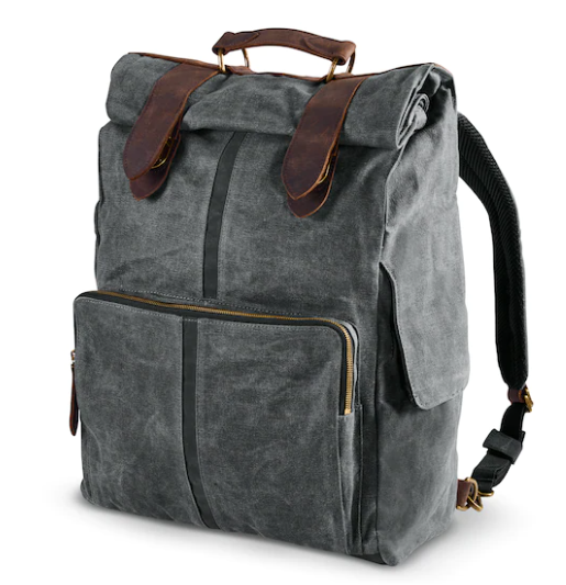 Harley-Davidson 93300117 Rucksack aus gewachstem Canvas 93300117