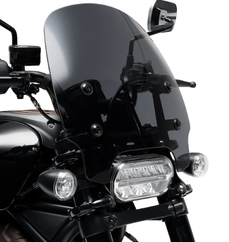 Harley Davidson Kompakt-Windschutzscheibe mit Schnellverschluss 57400459