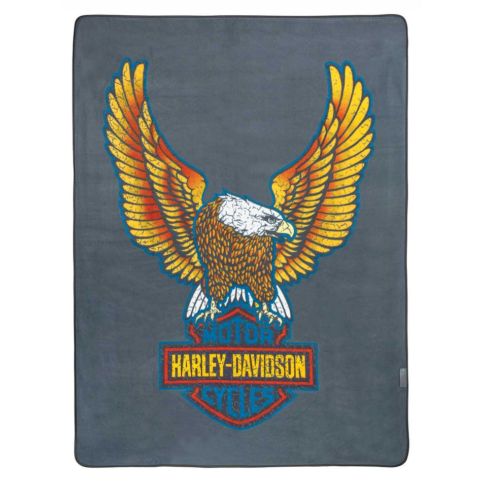 Harley-Davidson® HD Bar &amp; Shield Eagle Faltdecke HDL-10022