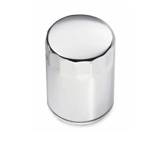 Harley-Davidson 62700297 Ölfilter, lang, Chrom