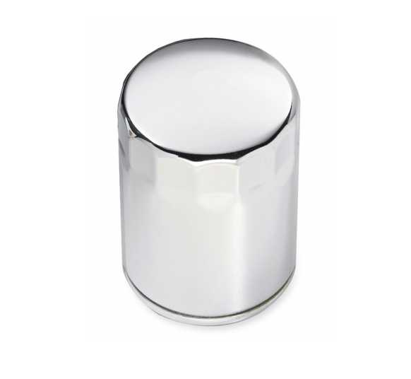 Harley-Davidson 62700297 Ölfilter, lang, Chrom