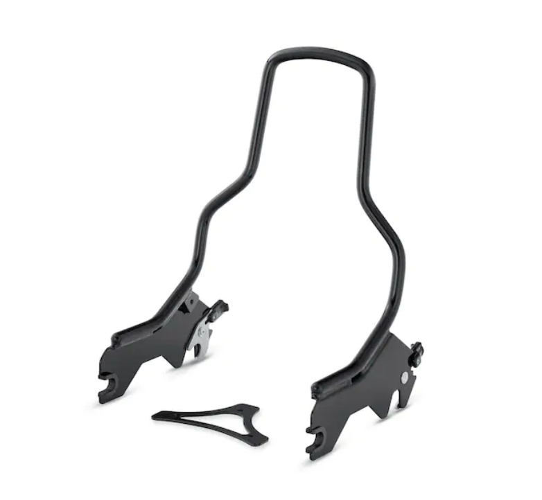 Harley Davidson HoldFast Sissy Bar Bügel – Standardhöhe – Schwarz glänzend – 52300434