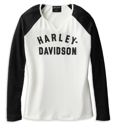 Harley-Davidson® Hallmark Thermo-Strickoberteil für Damen 99104-22VW